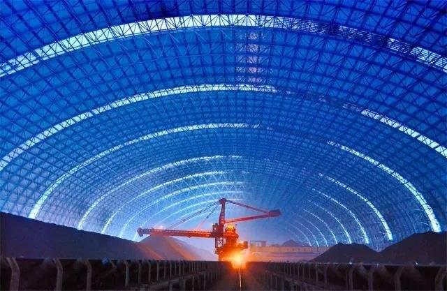 安国亿优钢构工程师为您解析原料场封闭技术的特点和类型